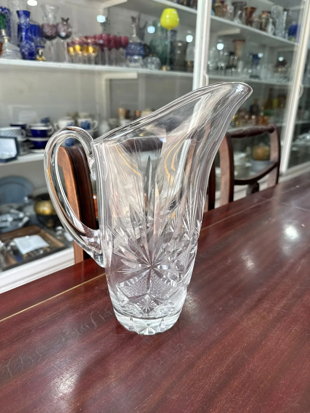 Jarra de cristal súper tallado - Imagen 6